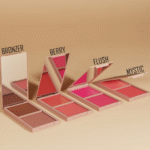 Mupara Blush Collection – Silky Smooth Matte and Glow Blush in Bronze, Berry, Flush, and Mystic Shades
